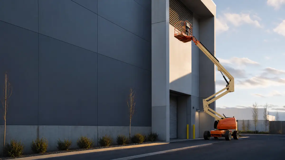 Articulating Boom Lifts jobsite access in Amarillo